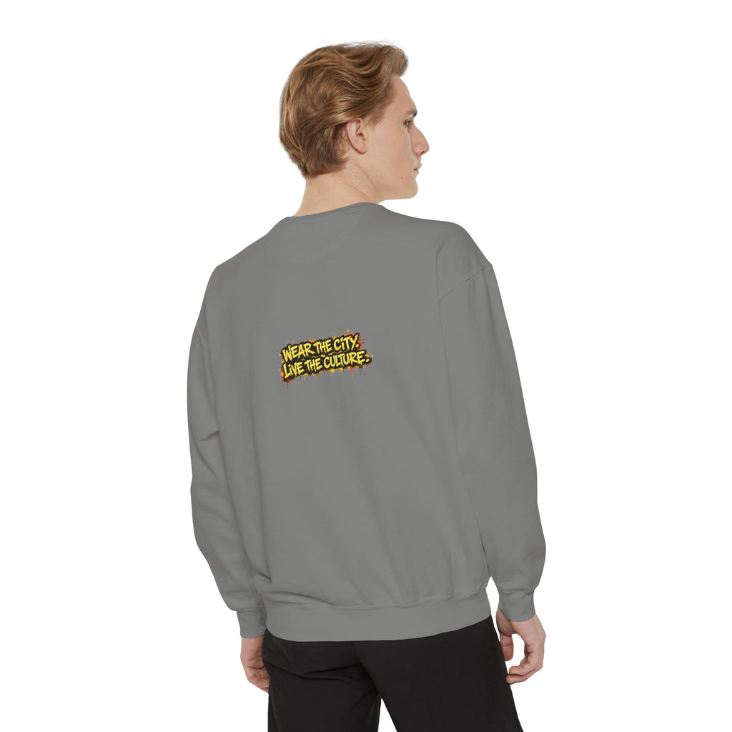 Urbanyx City Crewneck Sweatshirt — "Wear The City, Like The Culture" Graphic