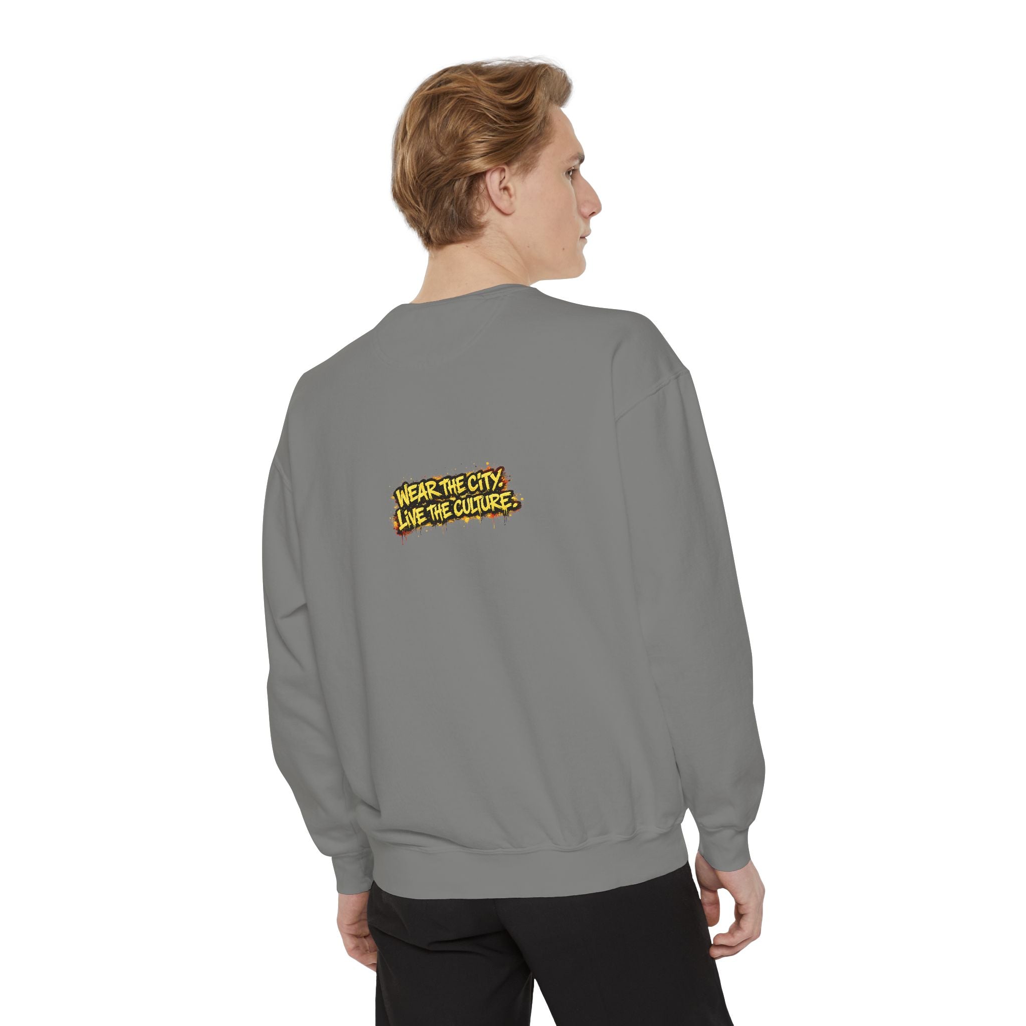 Urbanyx City Crewneck Sweatshirt — "Wear The City, Like The Culture" Graphic