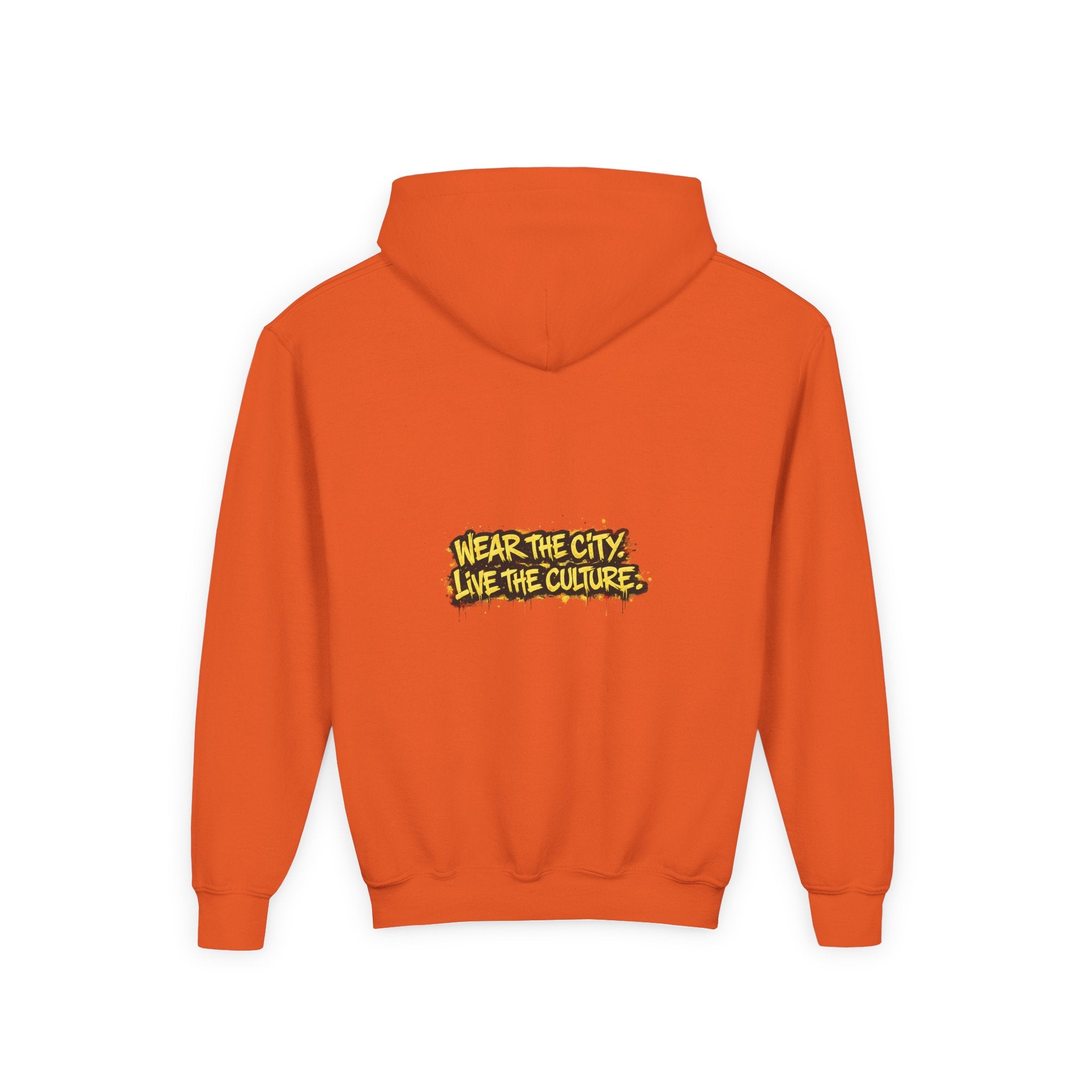 UrbanyX Youth Hoodie — UrbanX Graffiti Crown "Wear the City, Live the Culture" Streetwear