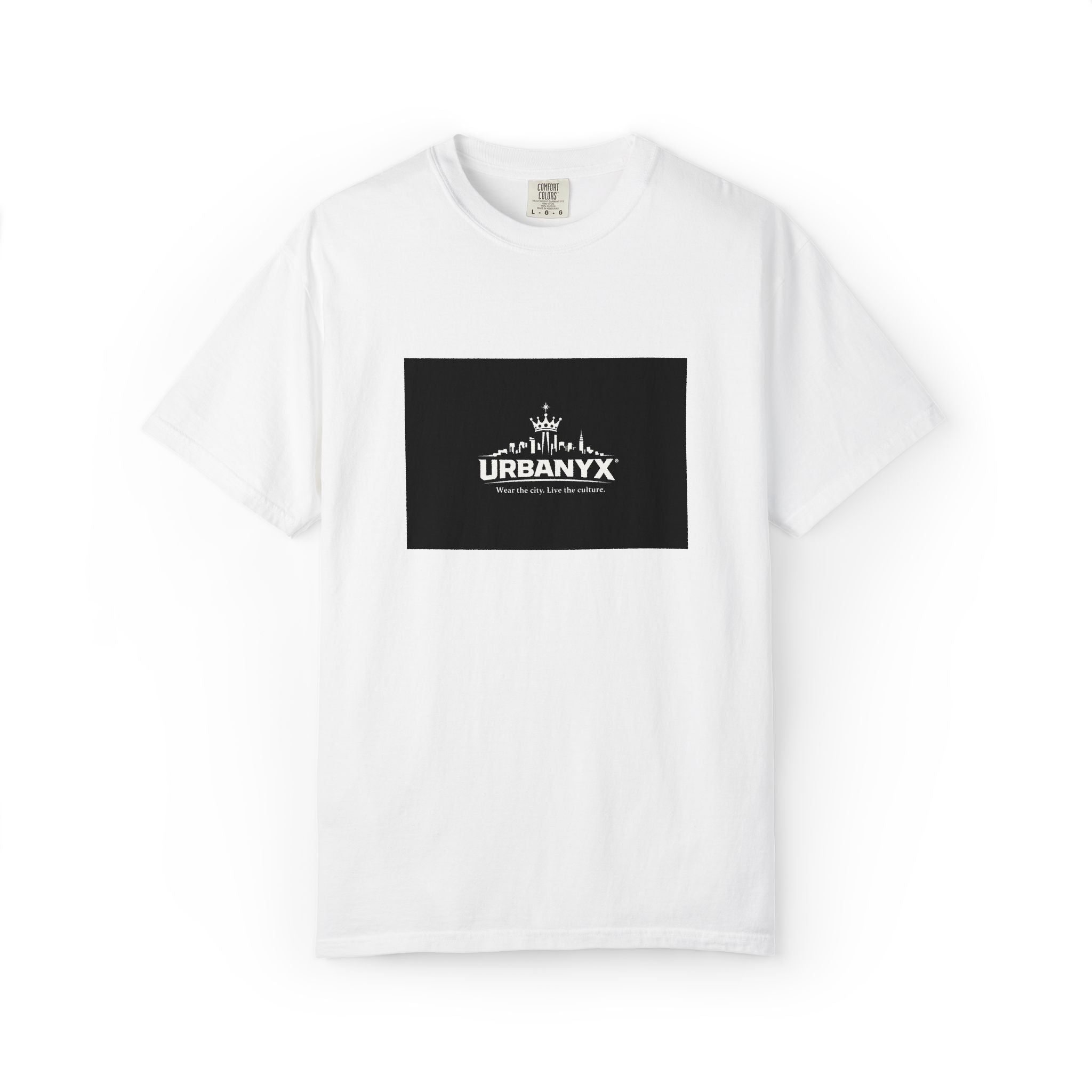 UrbanYX Logo T-Shirt — Minimal Black Box Graphic Tee