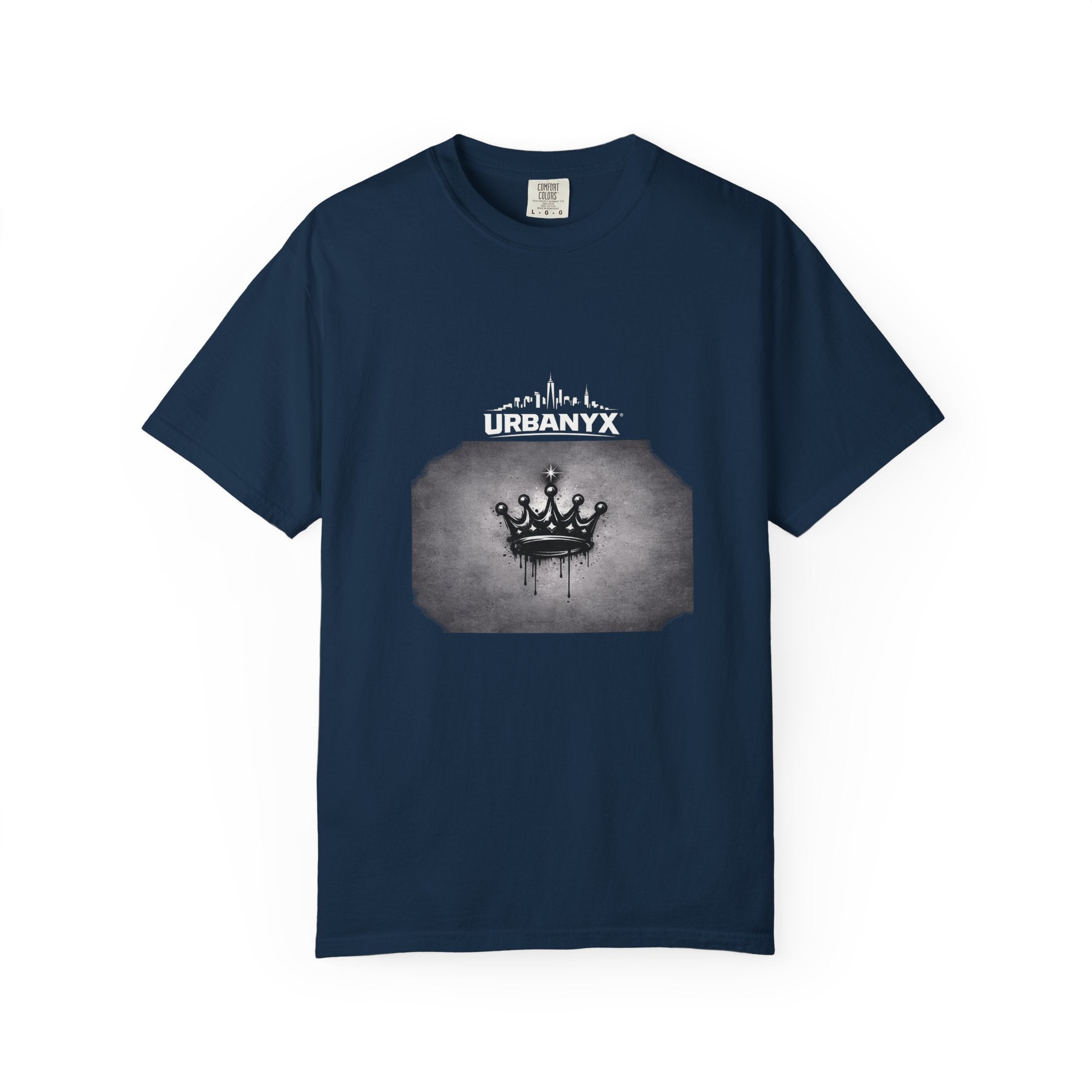 Crown Graffiti T-Shirt — UrbanYX Streetwear Tee