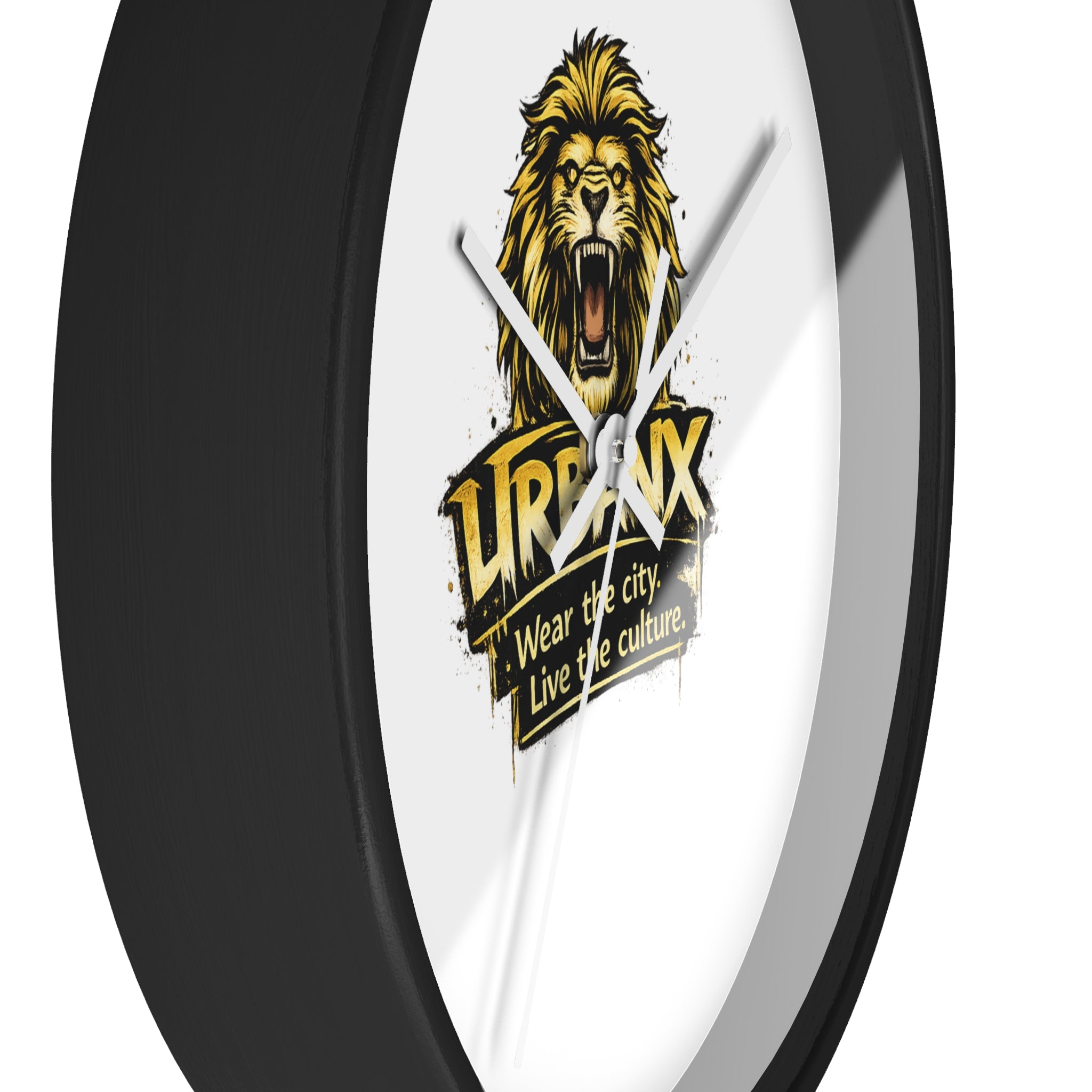 Urbanyx Wall Clock — UrbanX "Wear the city, Live the culture" Decorative Clock