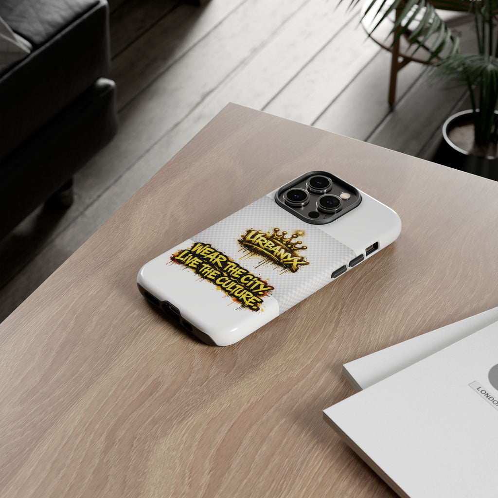 Phone Case - UrbanX Graffiti "Wear the City, Live the Culture" Protective Tough Case