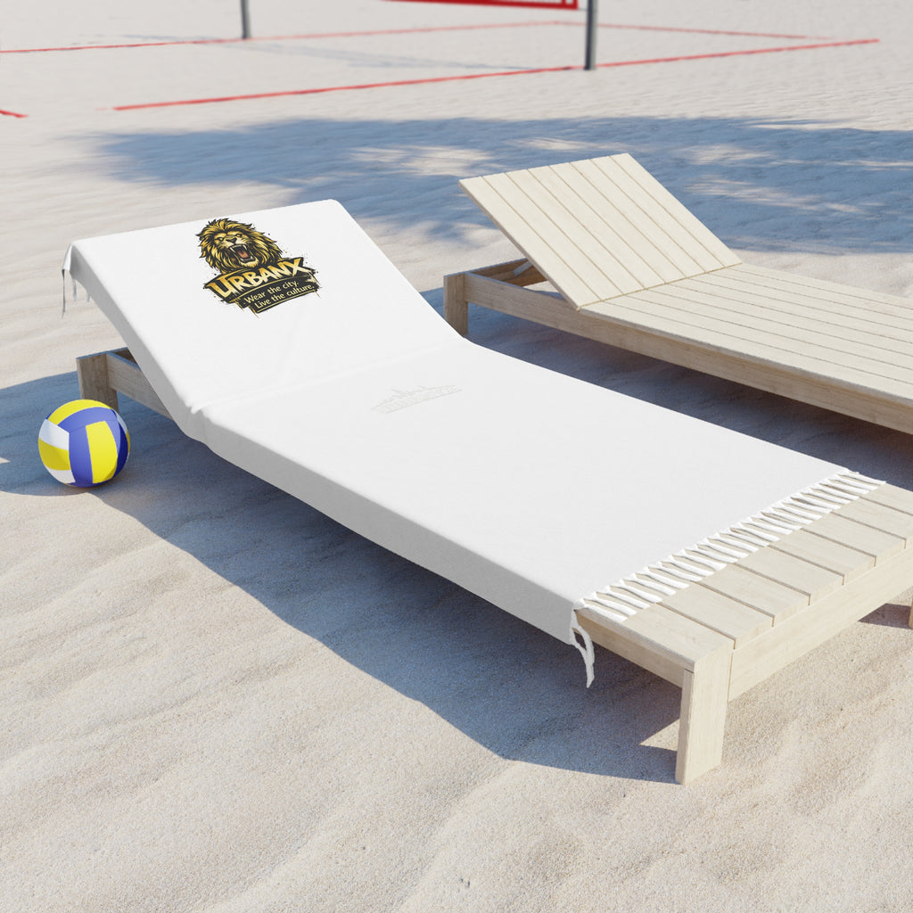 Urbanyv Boho Beach Towel – Urbanx Lion Crest Graphic Beach Towel