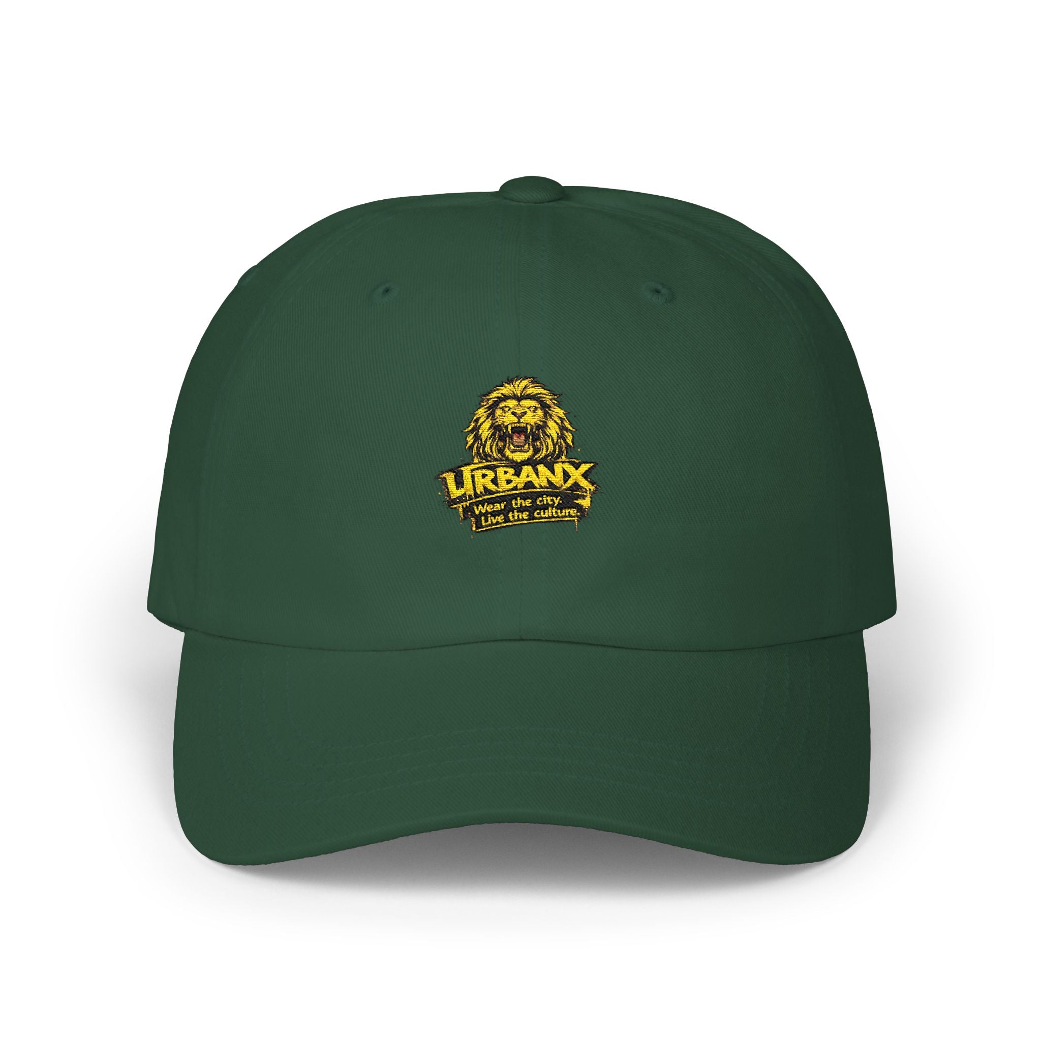 Urbanyx Dad Cap — UrbanX Lion Logo Embroidered Baseball Hat