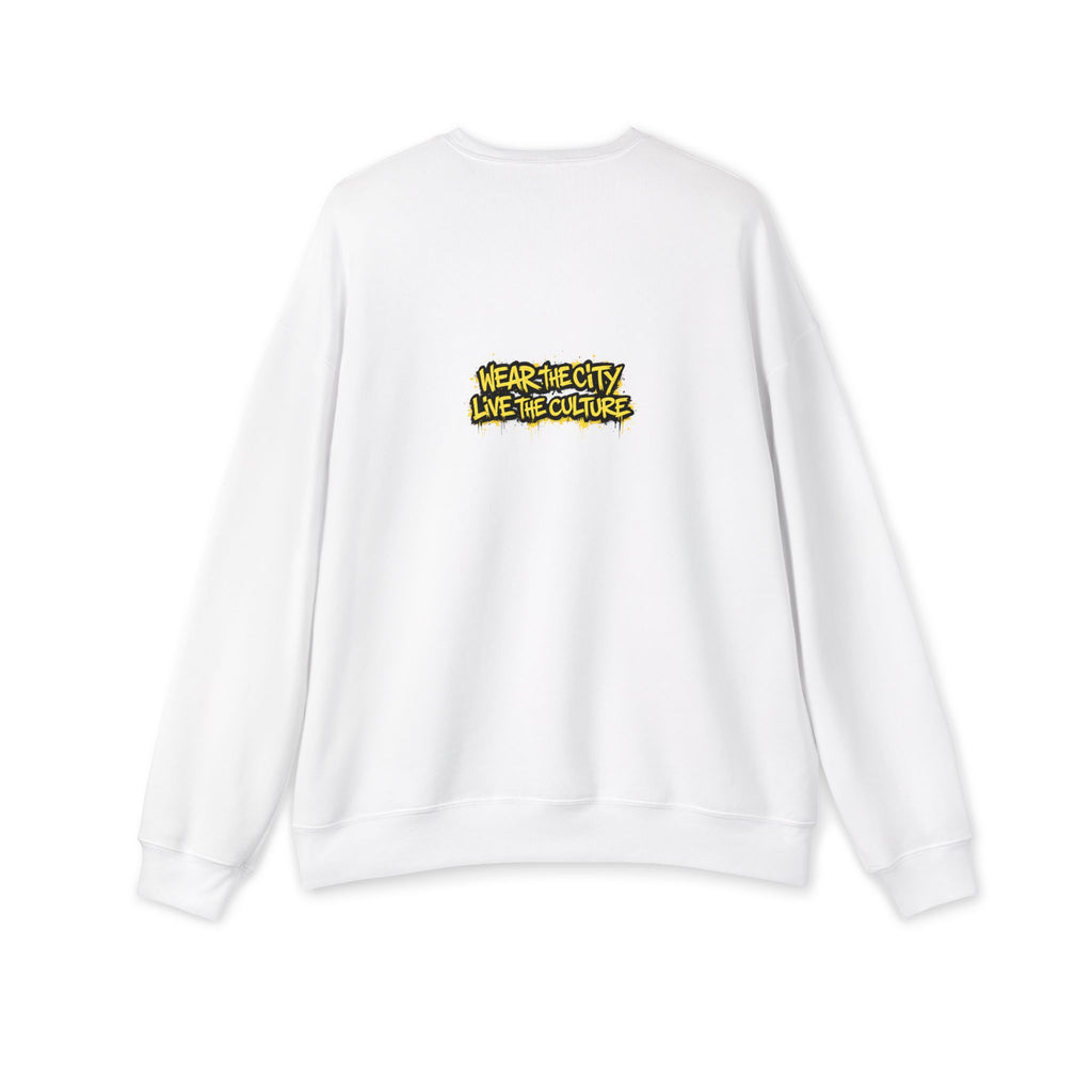 UrbanyX Streetwear Sweatshirt — "Wear the City, Live the Culture" Graphic Crewneck