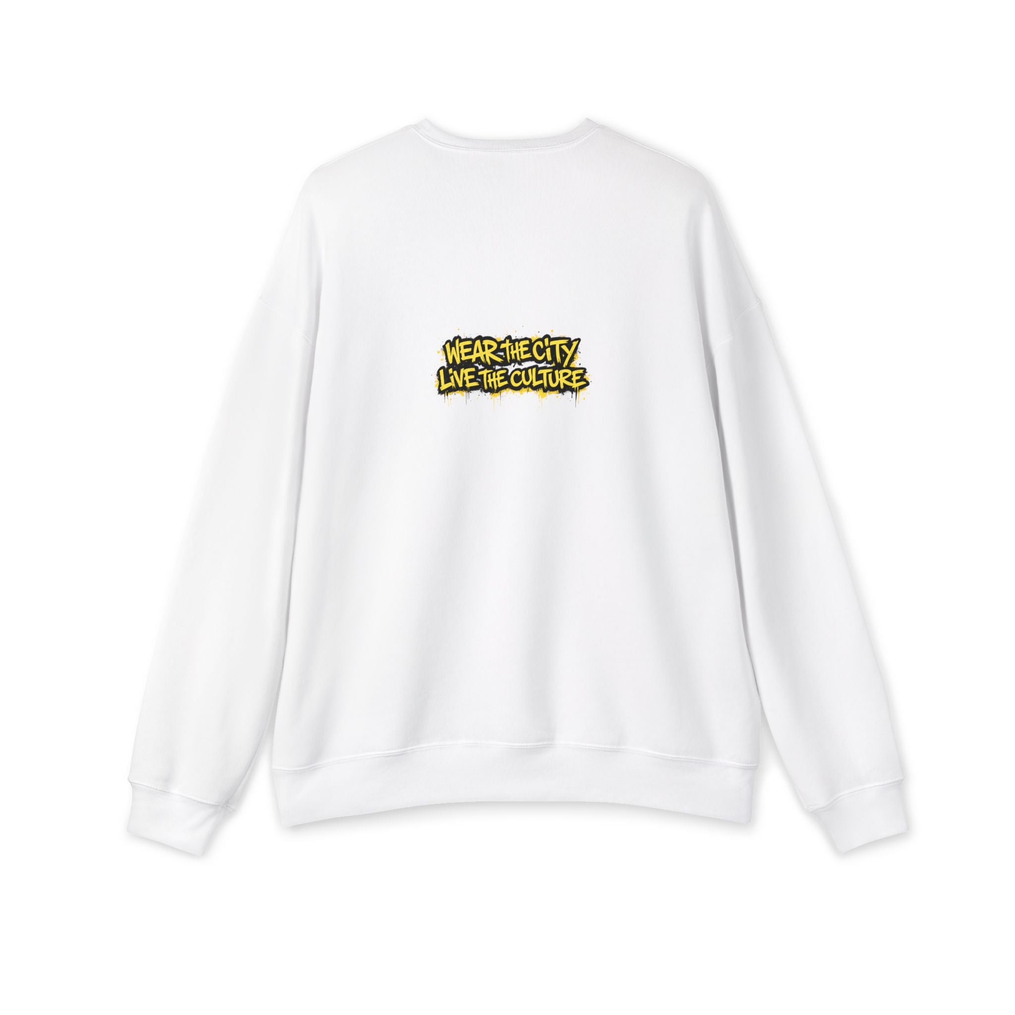 UrbanyX Streetwear Sweatshirt — "Wear the City, Live the Culture" Graphic Crewneck