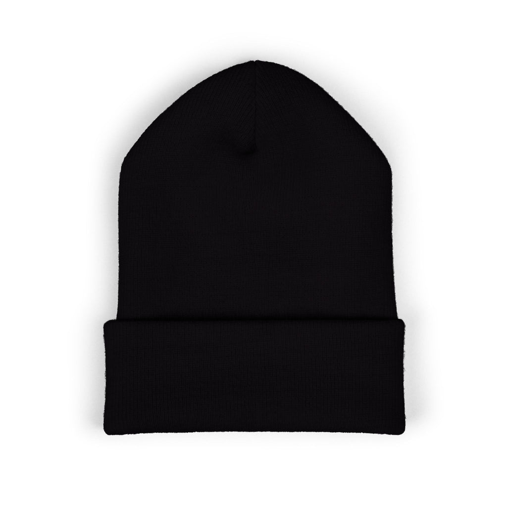 Urbanyx Embroidered Golden Poop Beanie — Cute Novelty Cuffed Winter Hat