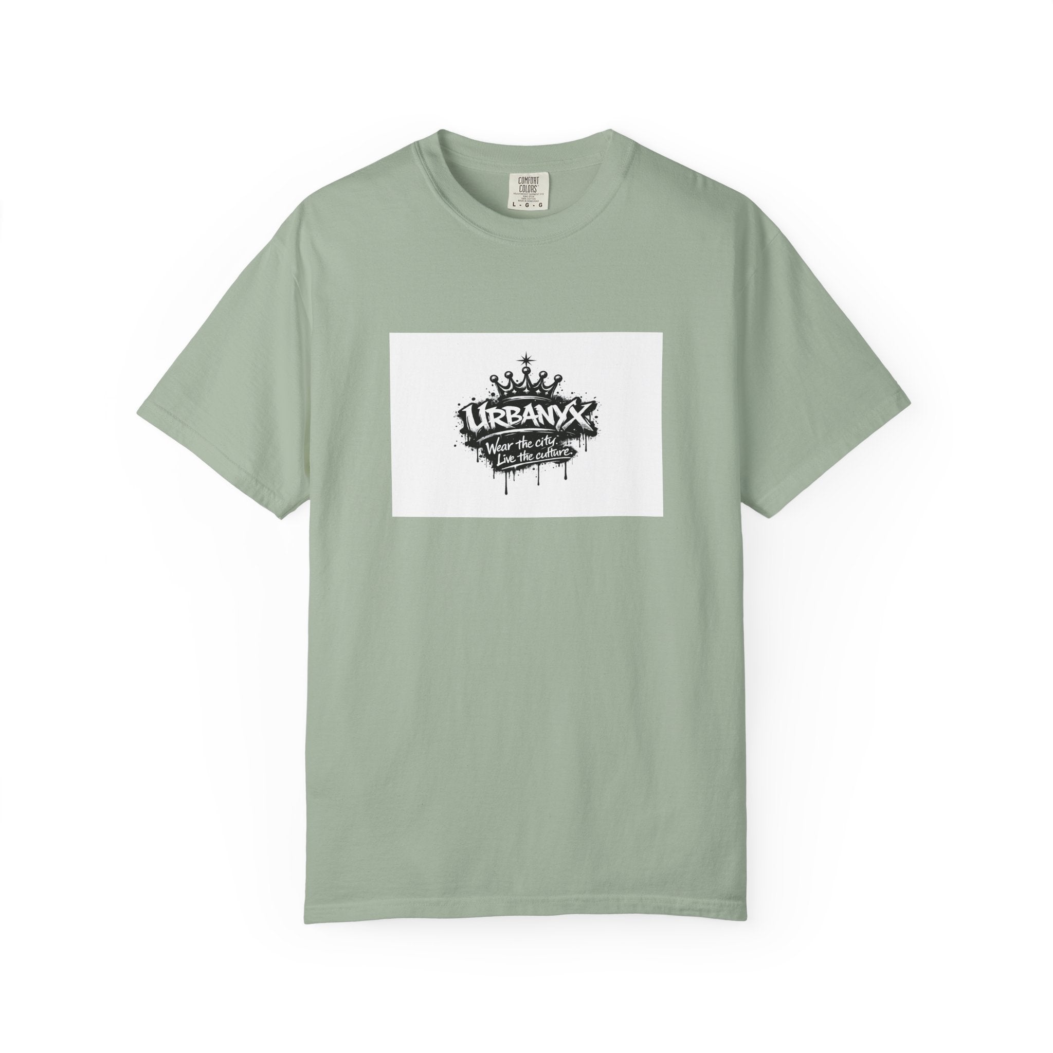 Urban Crown Graphic T-Shirt — "URBANYC" Distressed Logo Tee