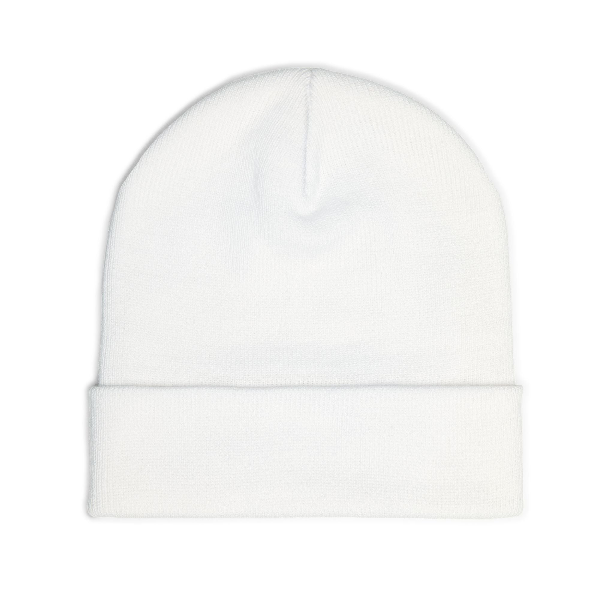 Urbanyx Embroidered Crown Knit Beanie — "Save the Cats, Save the Culture"