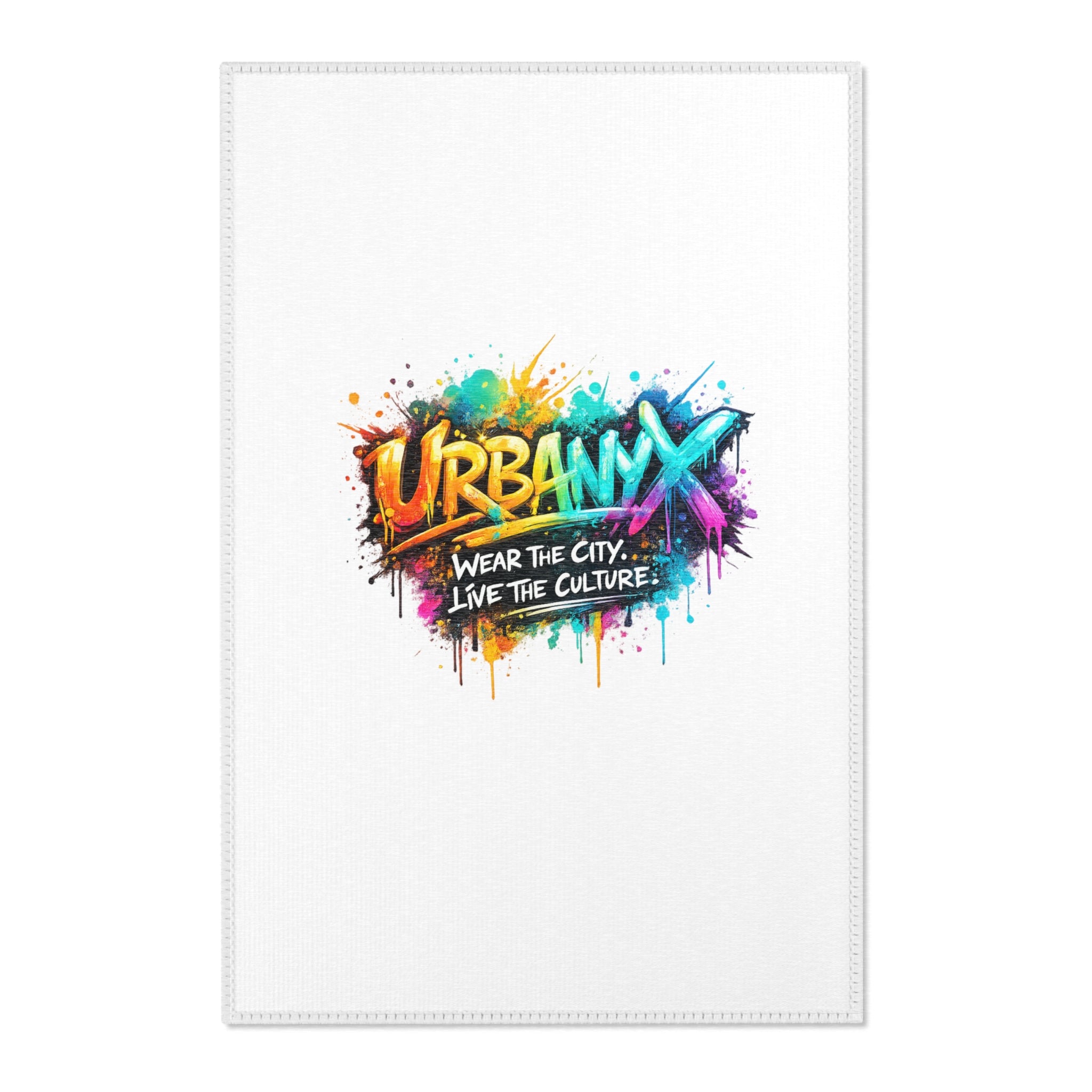Urbanyx Graffiti Area Rug — "Wear the City, Live the Culture"