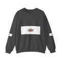 Crewneck Sweatshirt — 'Vibrant Urbanix' Logo Minimalist Streetwear