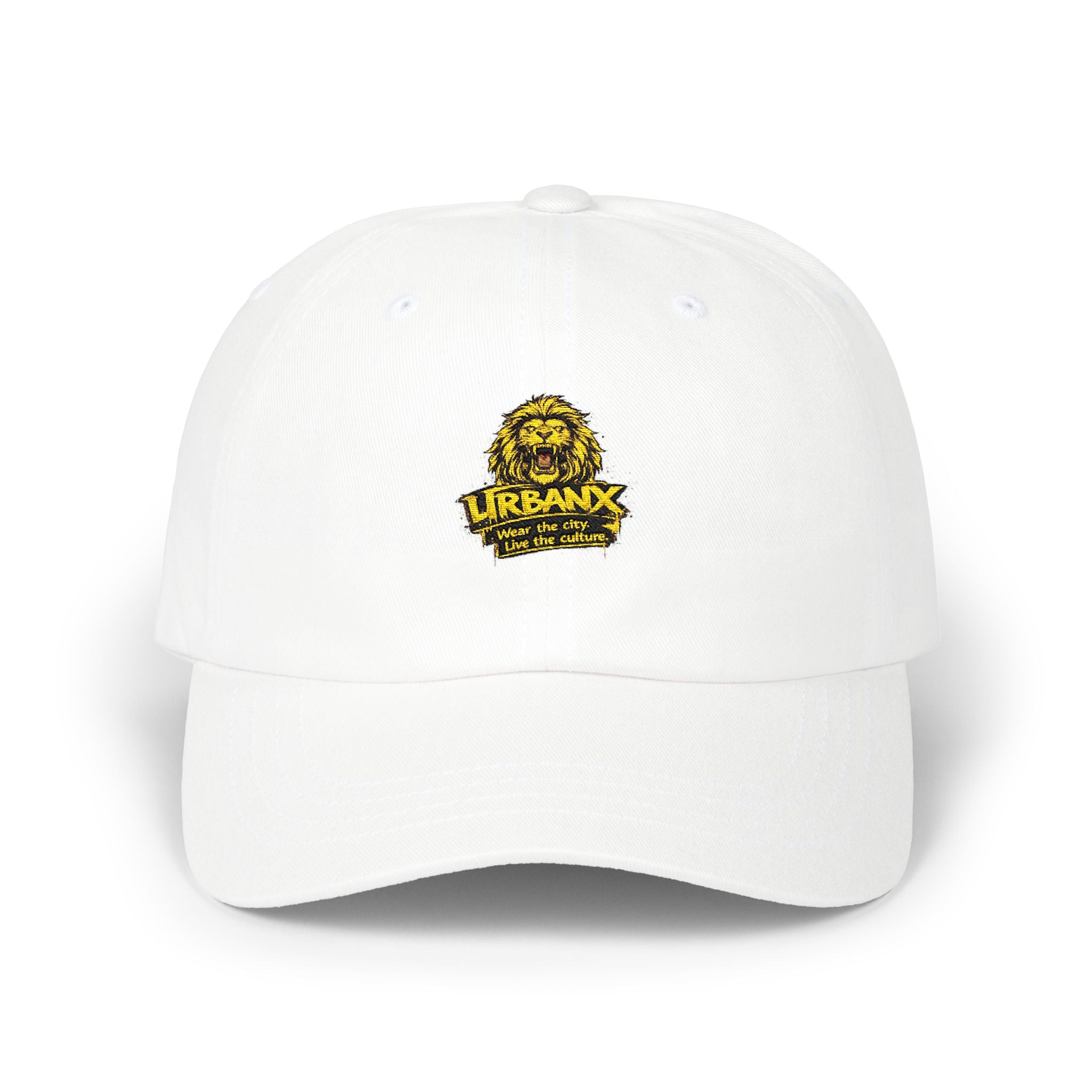 Urbanyx Dad Cap — UrbanX Lion Logo Embroidered Baseball Hat