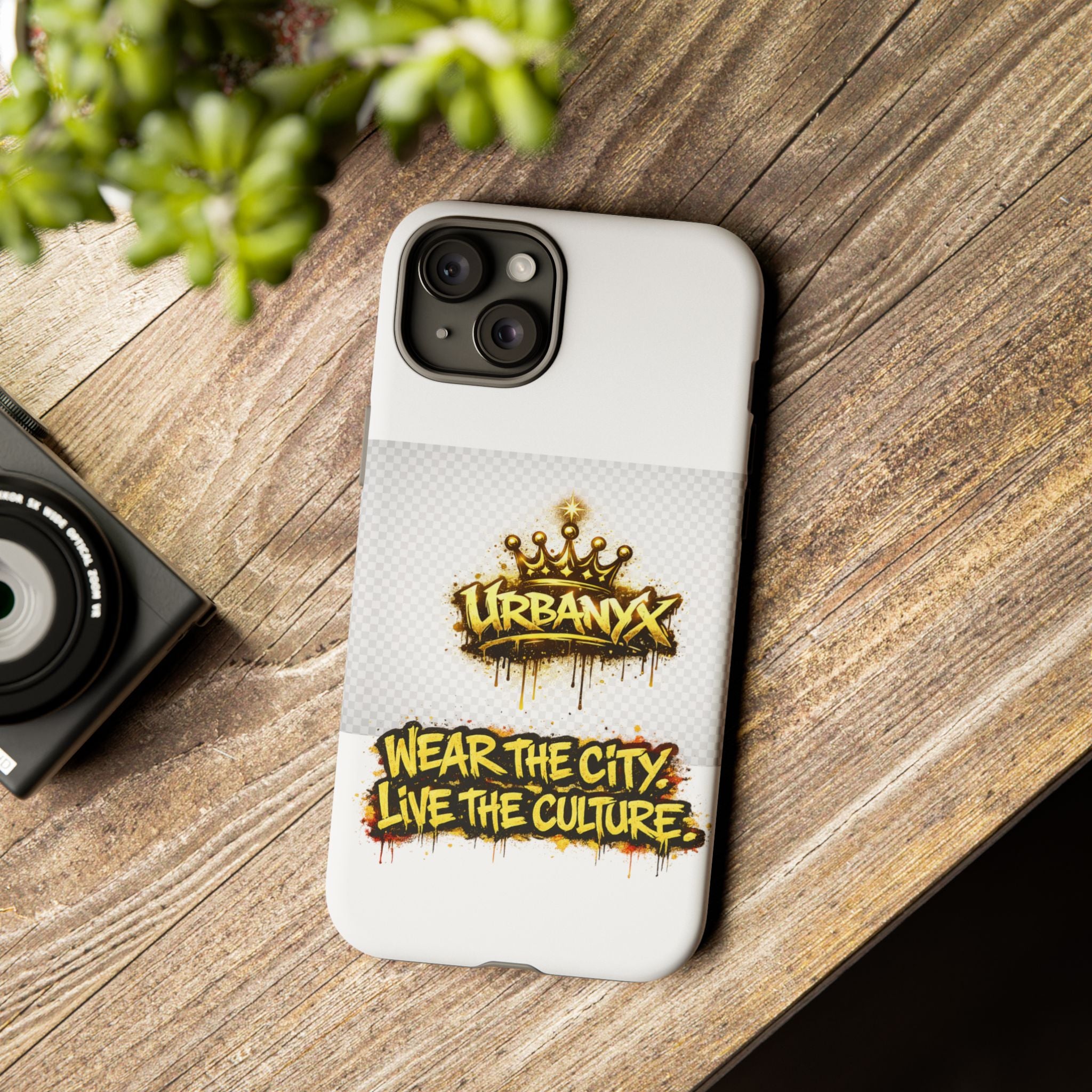 Phone Case - UrbanX Graffiti "Wear the City, Live the Culture" Protective Tough Case