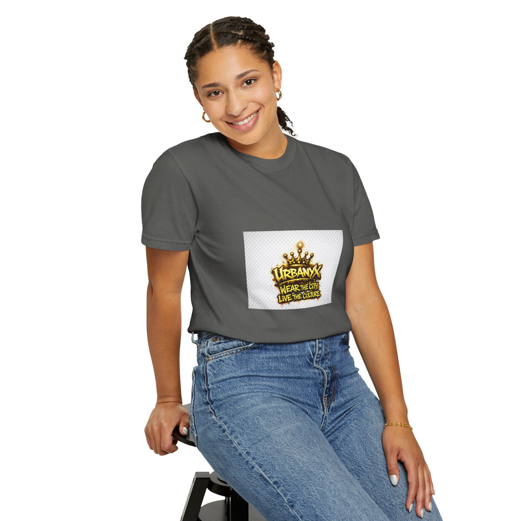 Urbanyx Crown T-Shirt — "Wear the City, Live the Culture" Streetwear Tee