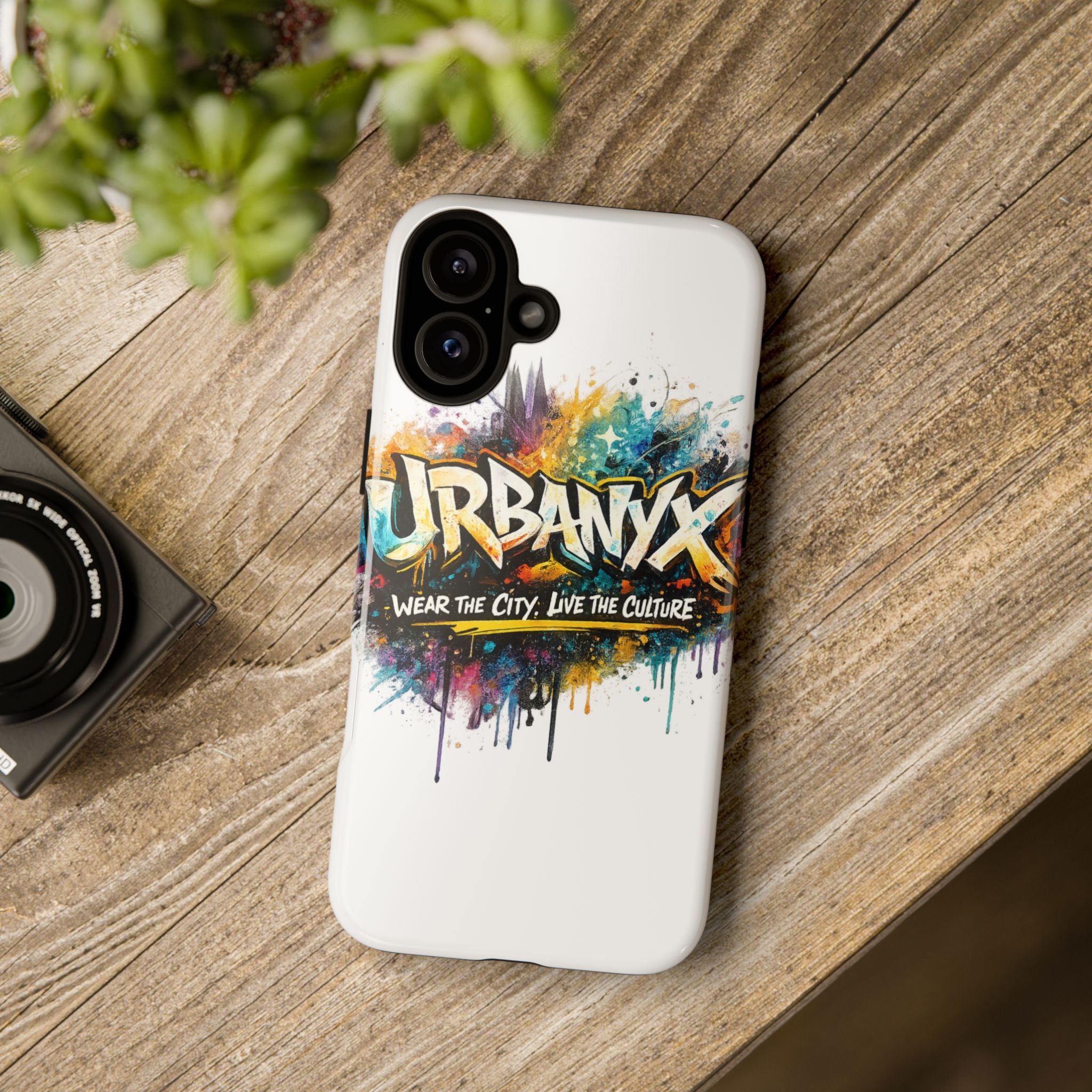 Urbanyx Graffiti Tough Phone Case — 'Wear the City, Live the Culture'