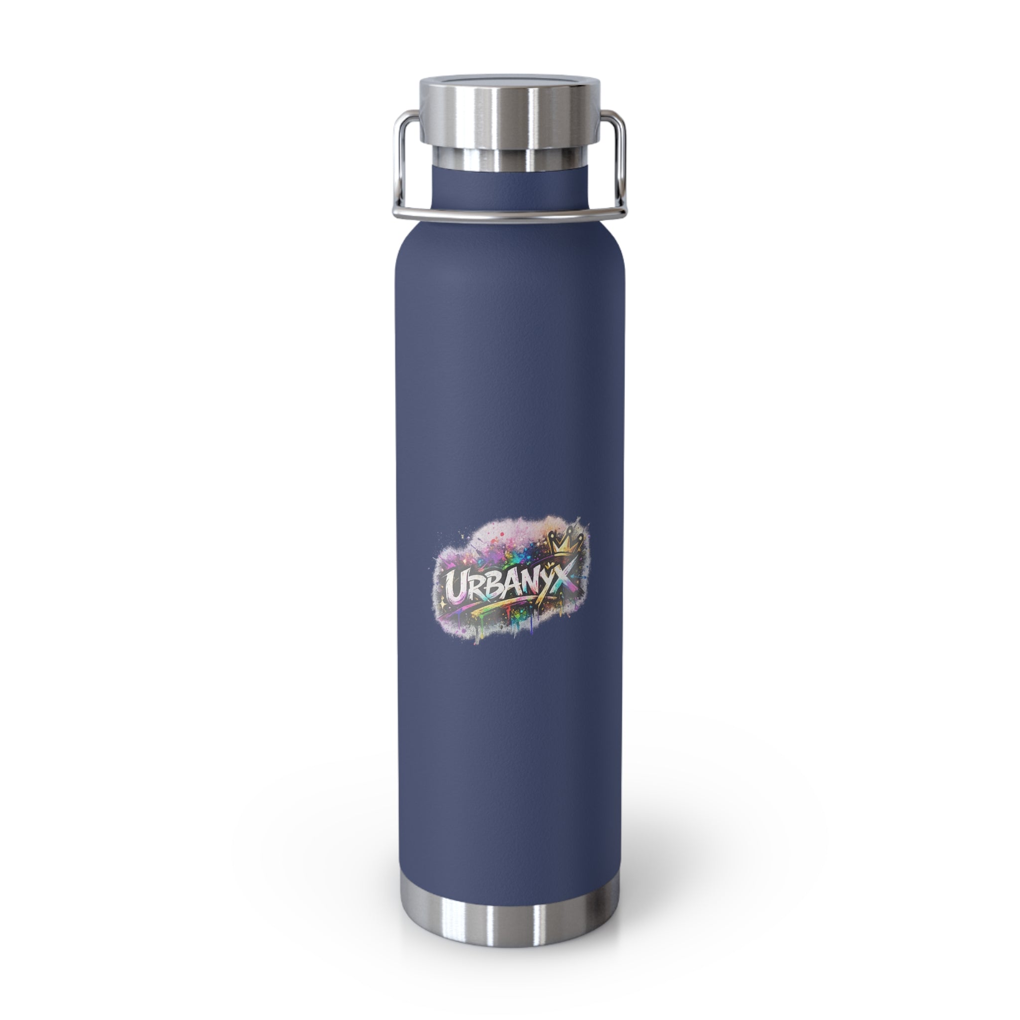 Urbanyx Insulated Copper Water Bottle 22oz — UrbanX Color Splash Travel Flask