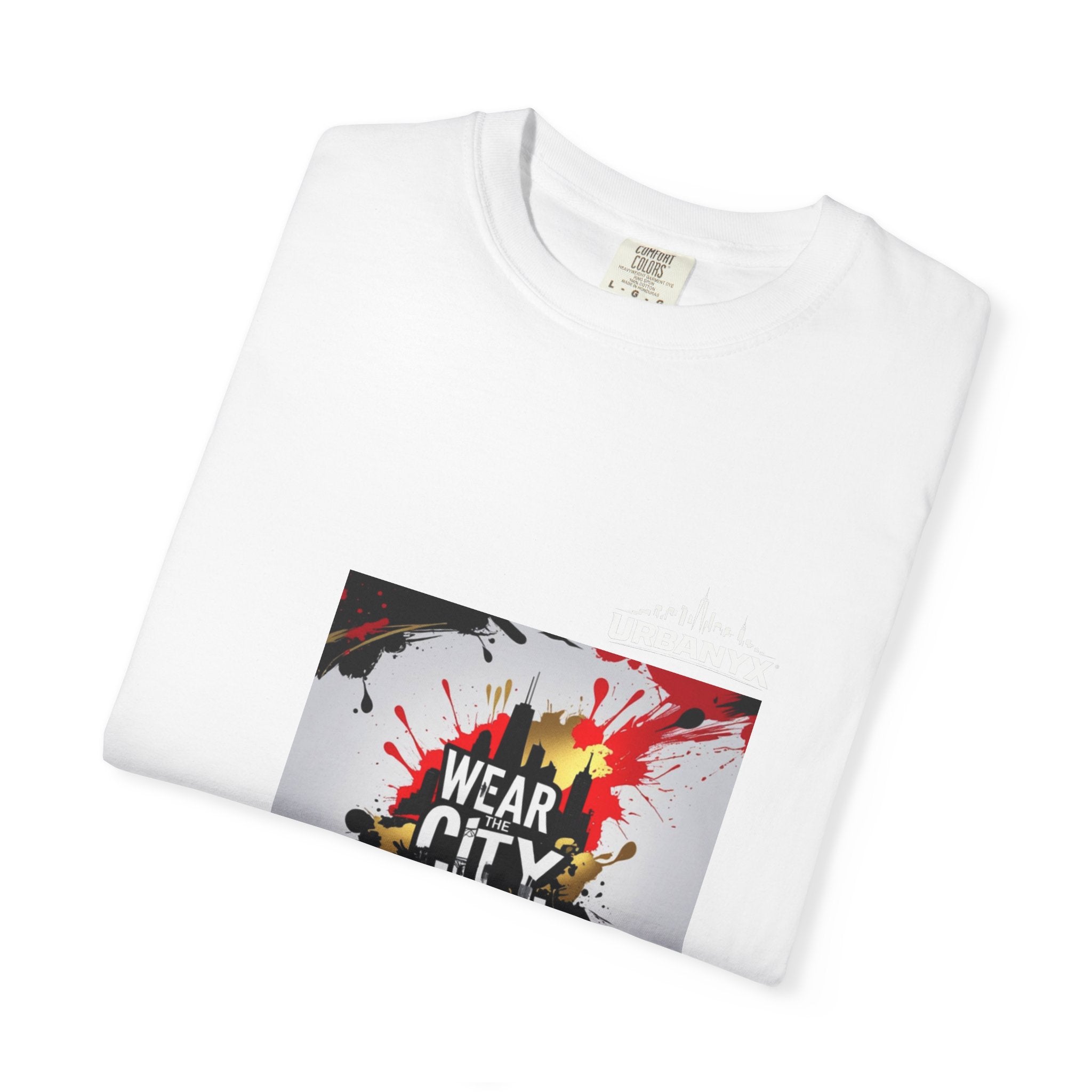 UrbanyX City Culture Splash T-Shirt — "Wear City Culture" Graphic Tee