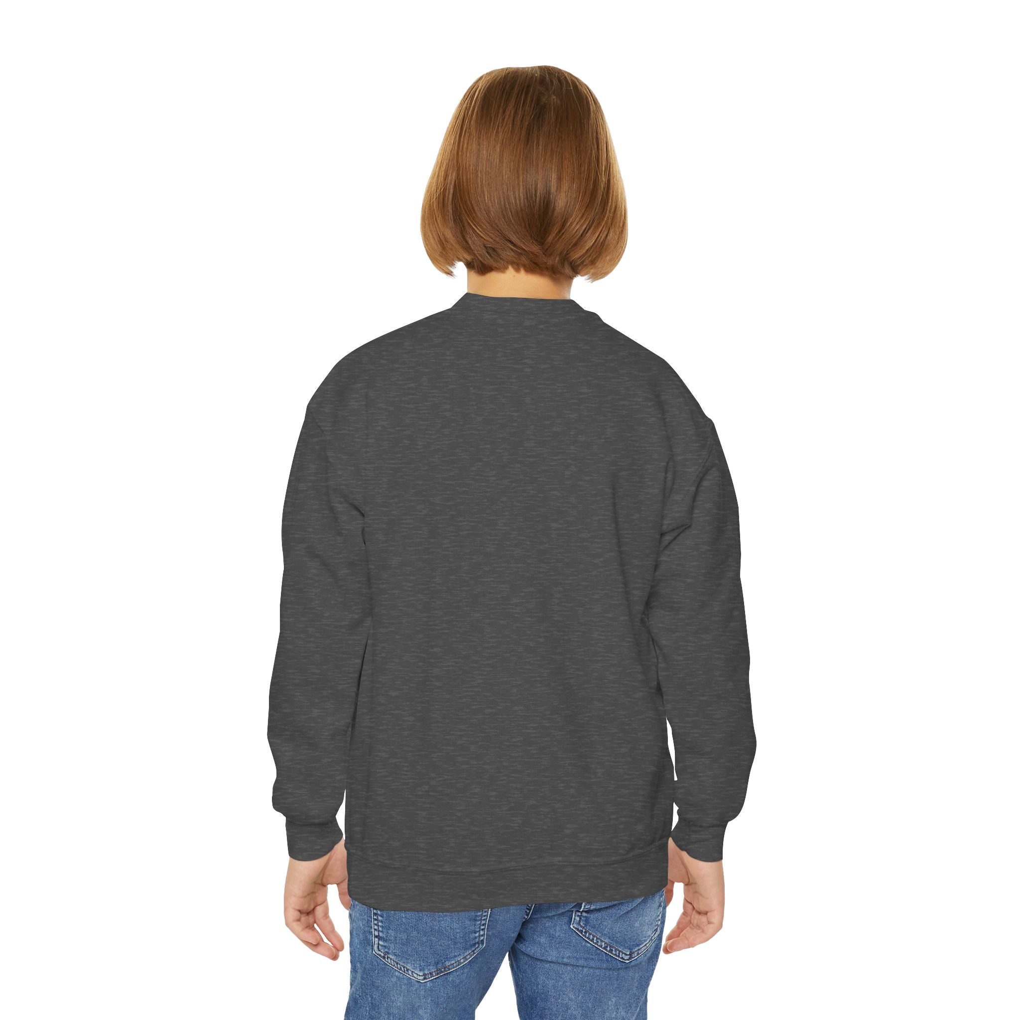 Urbanyx Youth Crewneck Sweatshirt — 'Urban Vibes' Colorful Graffiti Logo